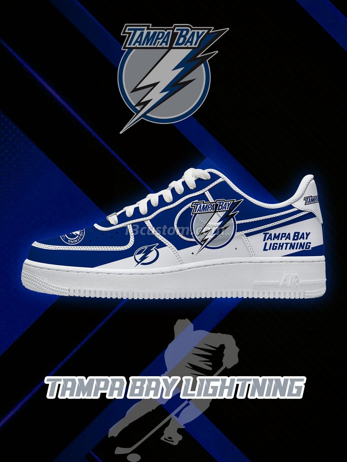 AF1 坦帕灣 冰球客製化運動鞋-V2款