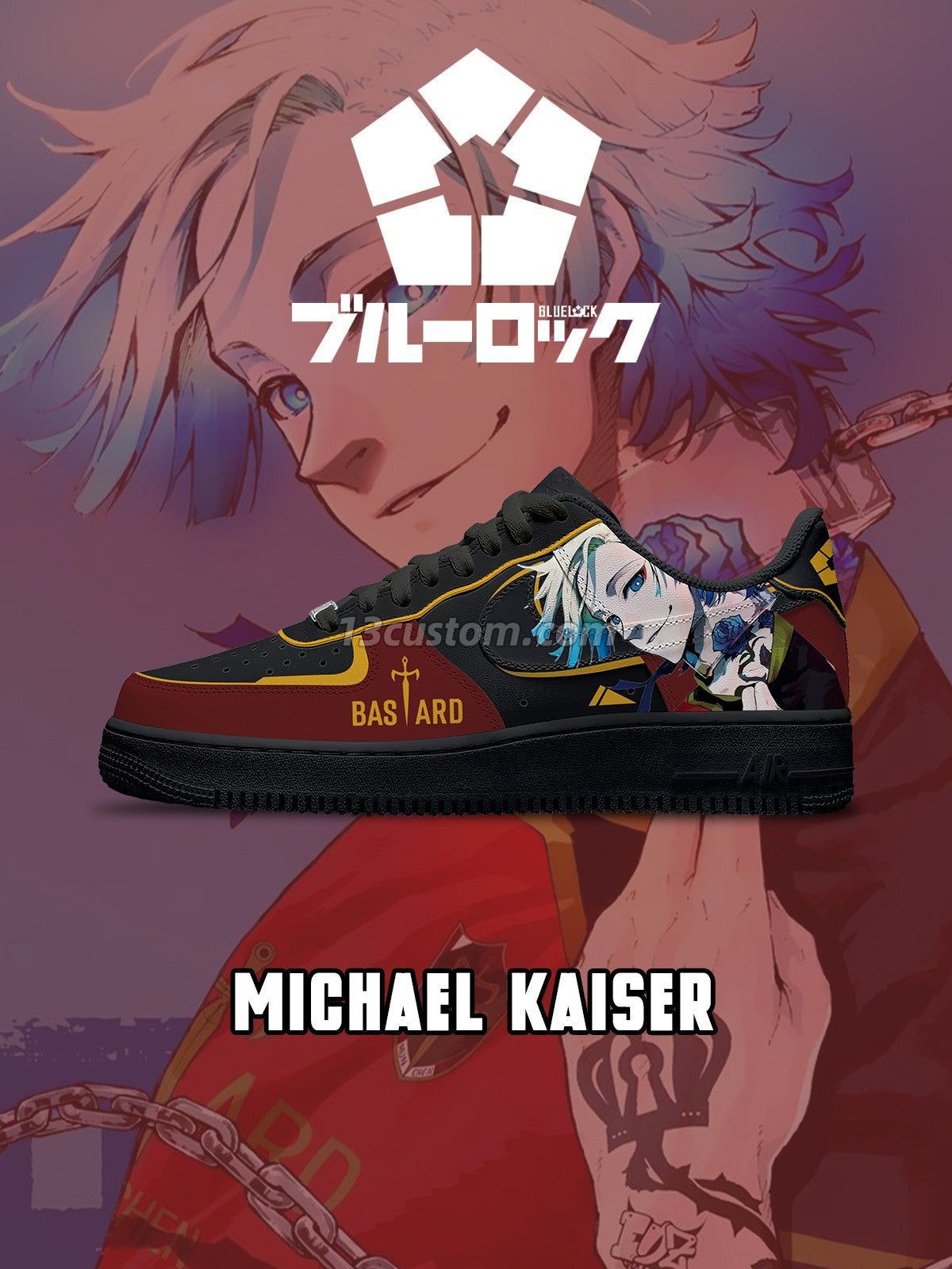 Michael Kaiser V.4 Custom Sneakers