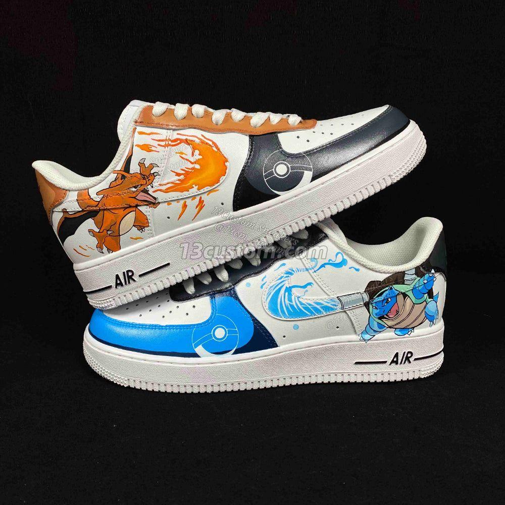 0560-Charizard and Blastoise Couple Shoes