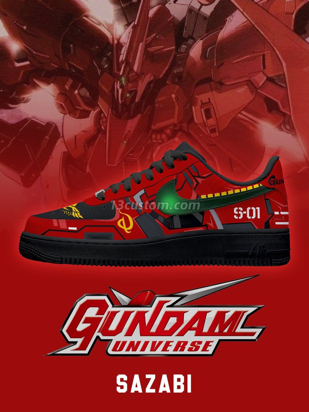 Sazabi V.1 Custom Sneakers