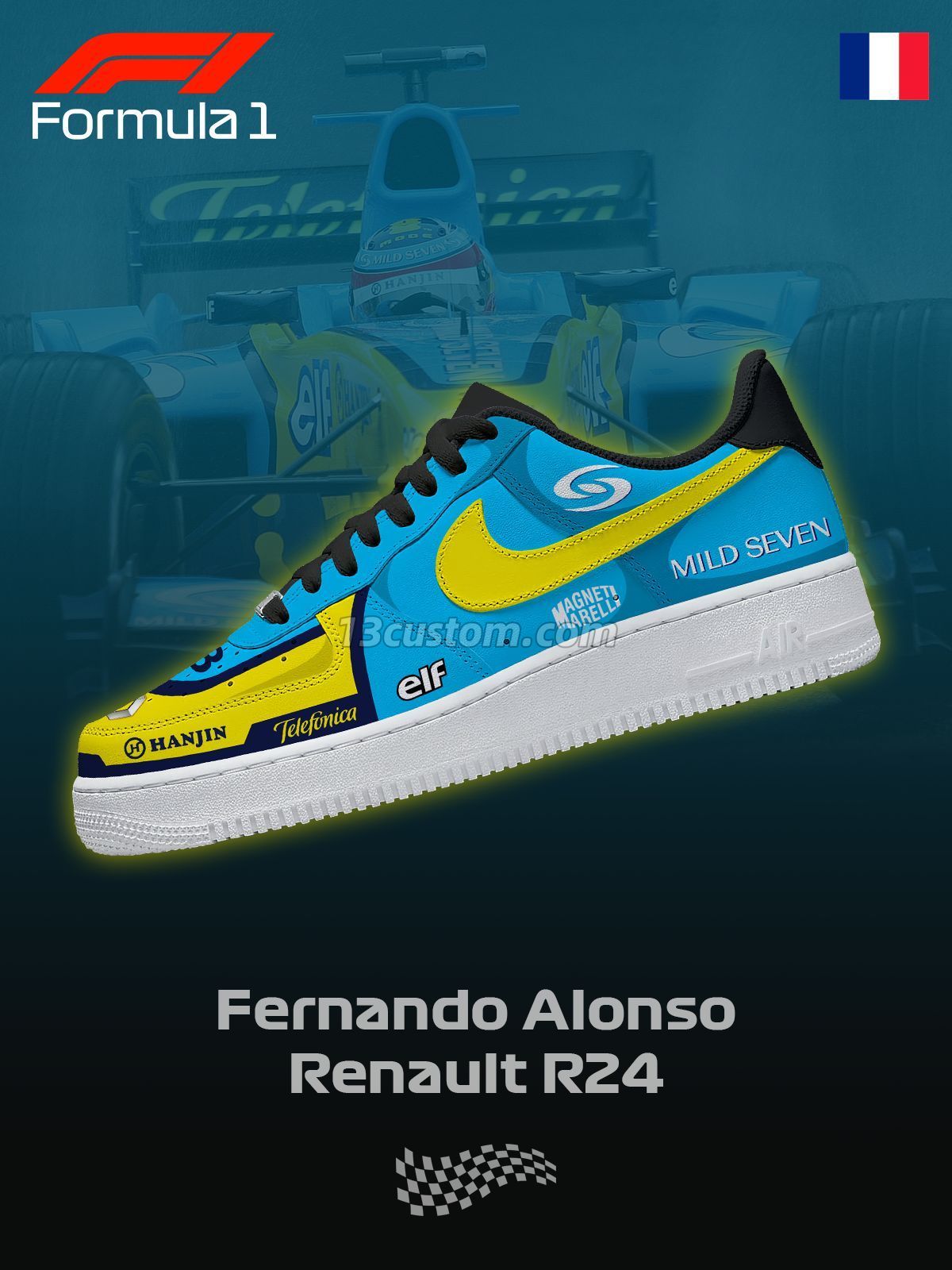 Renault R24 Custom Sneakers