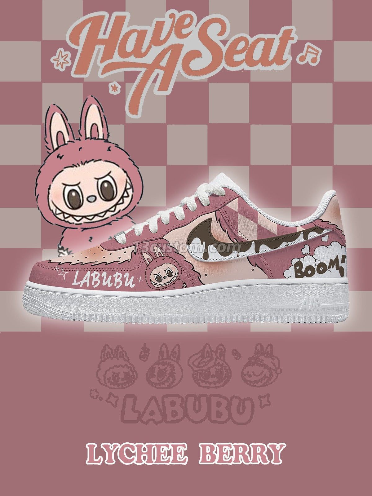 Lychee Berry V.3 Custom Sneakers