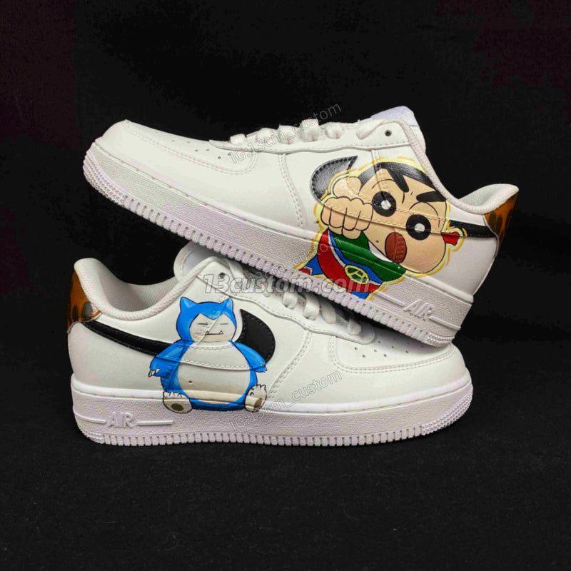 0508-Leopard Print Crayon Shin-chan and Fat Ding