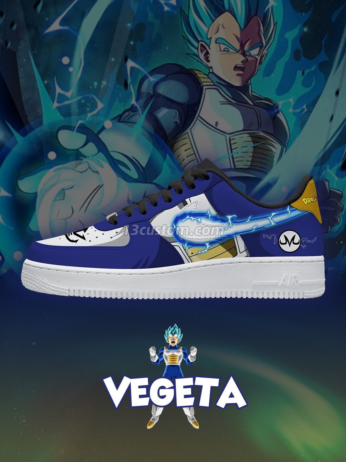 Vegeta V.4 Custom Sneakers