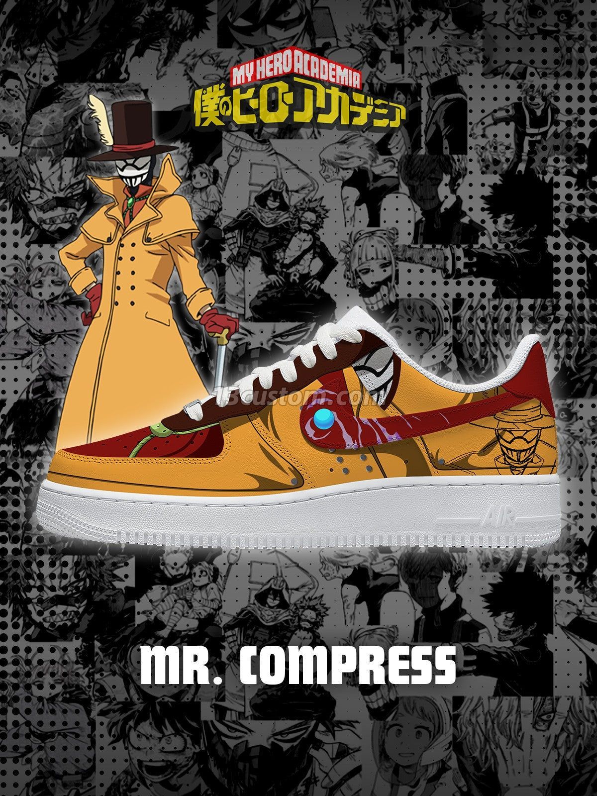 Mr. Compress Custom Sneakers
