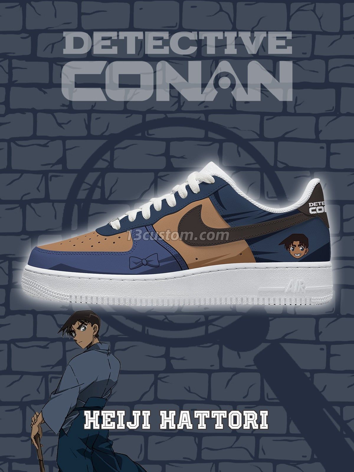 Heiji Hattori V.1 Custom Sneakers