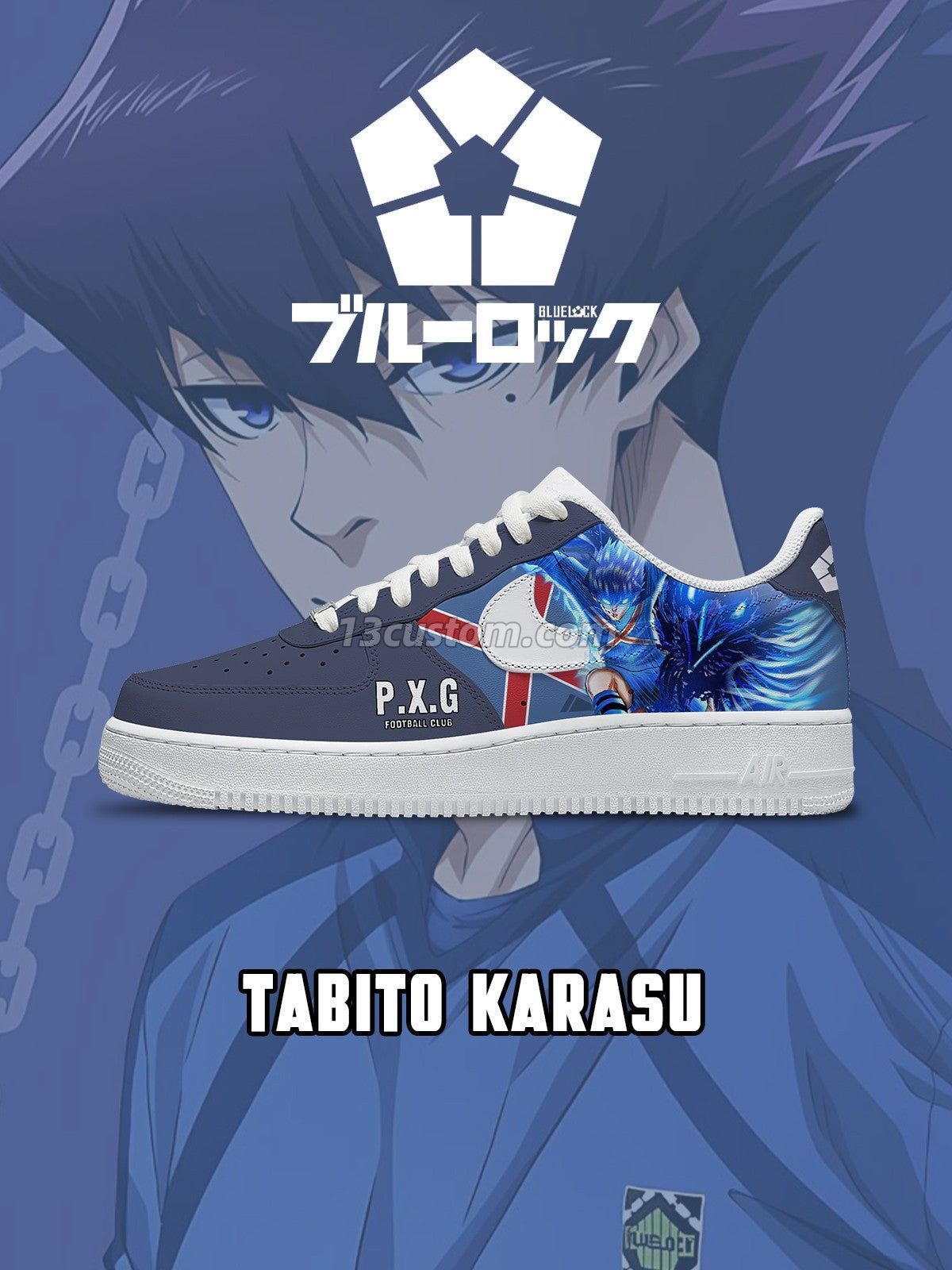 Tabito Karasu V.4 Custom Sneakers