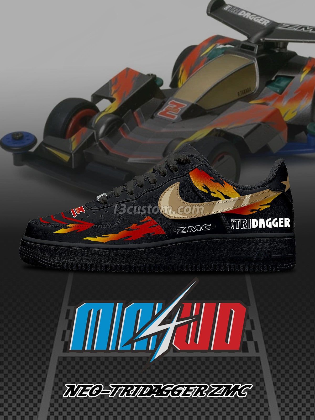Neo-Tridagger ZMC V.1 Custom Sneakers