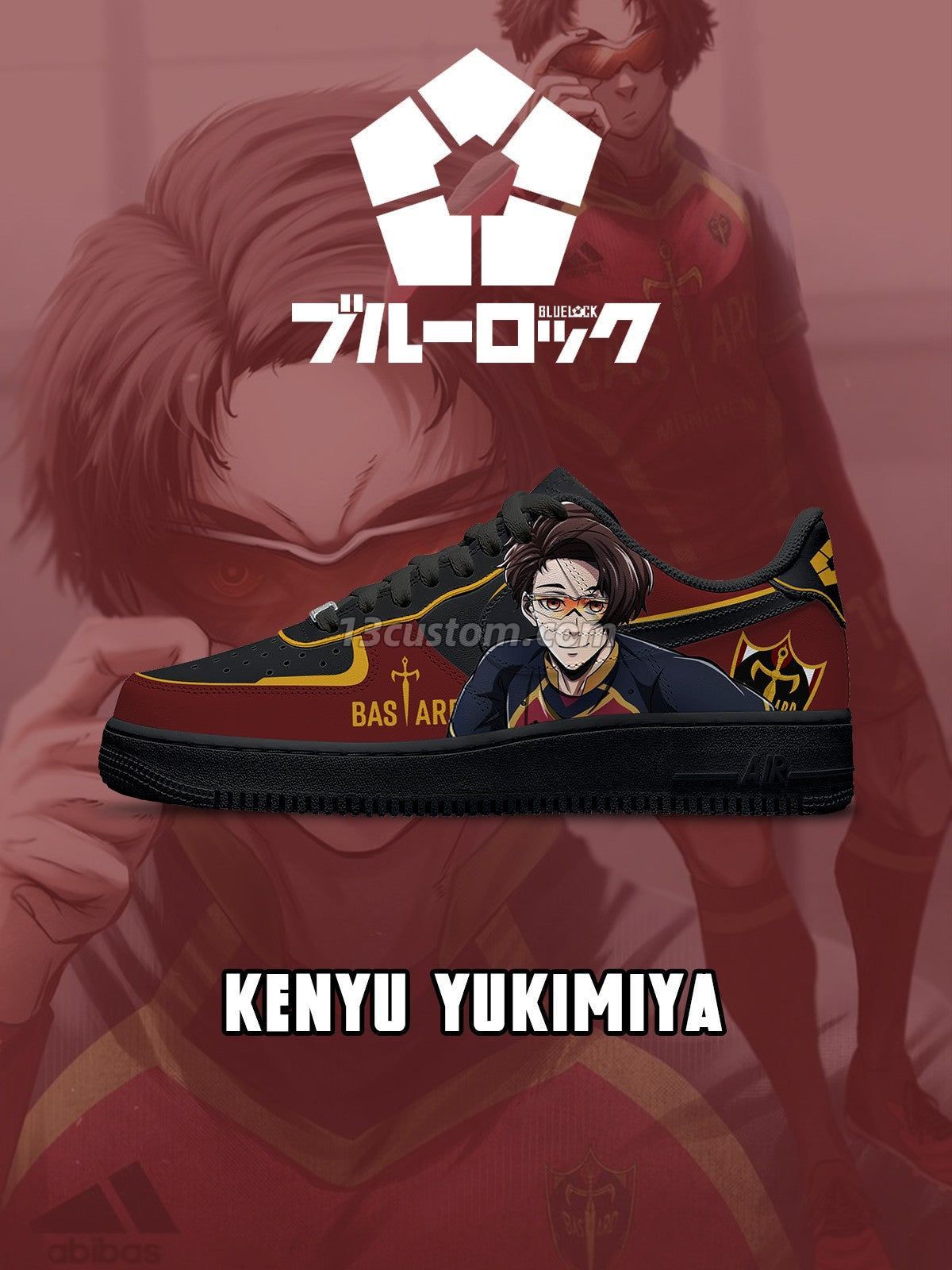 Kenyu Yukimiya V.4 Custom Sneakers