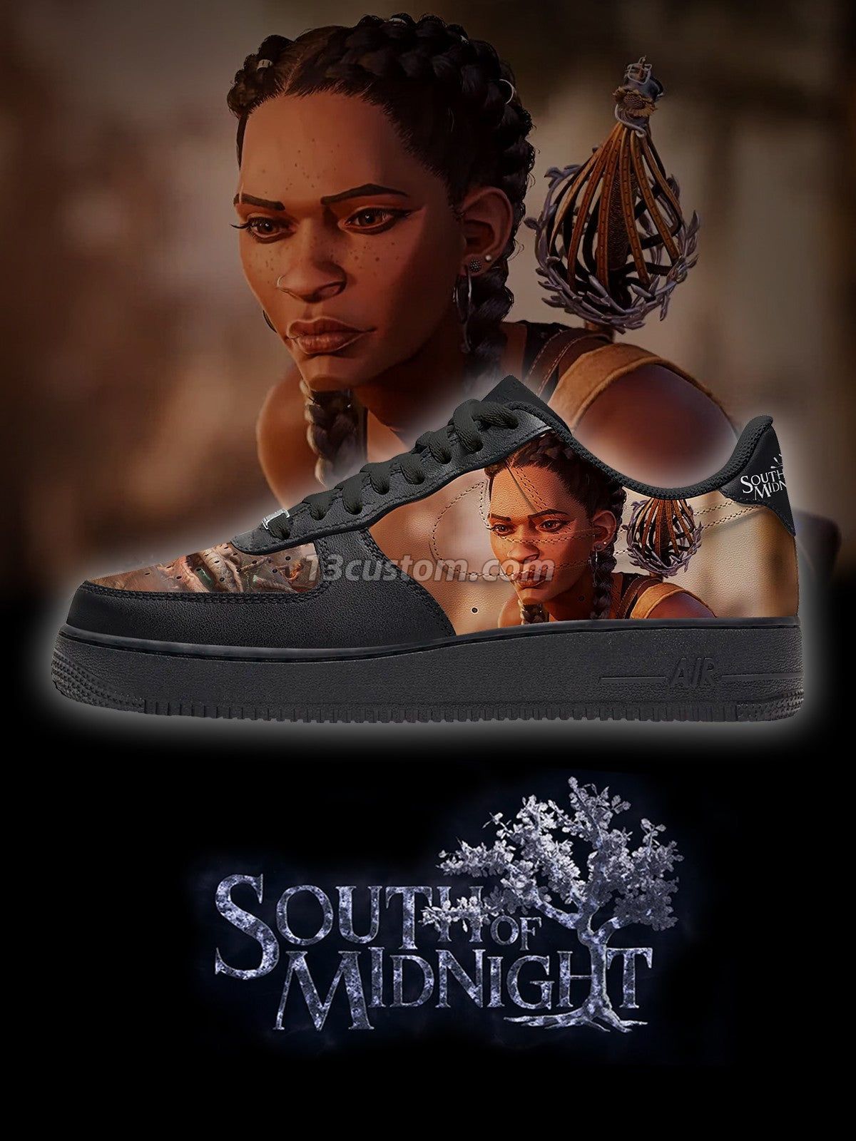Hazel Flood V.3 Custom Sneakers
