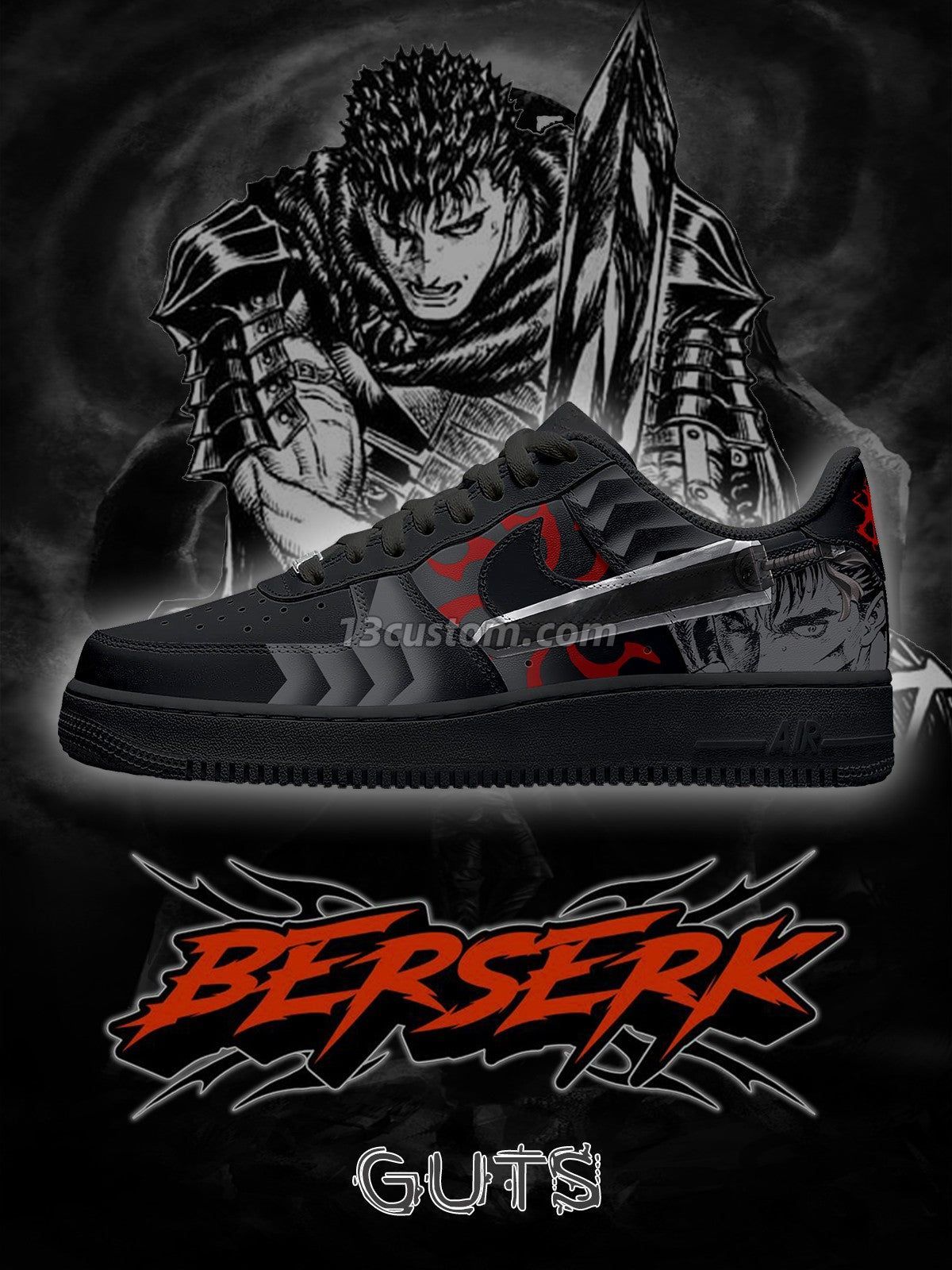Guts V.4 Custom Sneakers