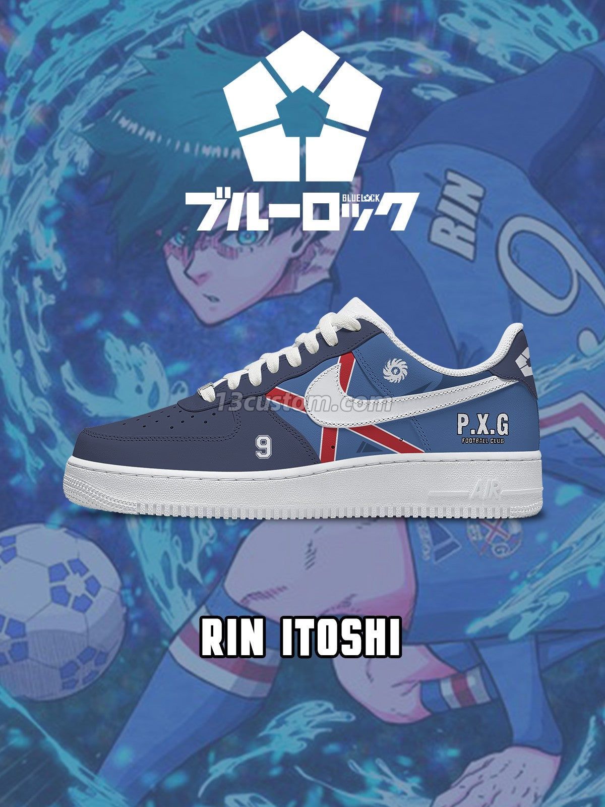 Rin Itoshi V.2 Custom Sneakers