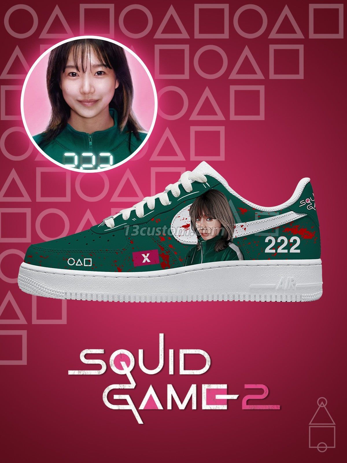 Player 222 V.1 Custom Sneakers