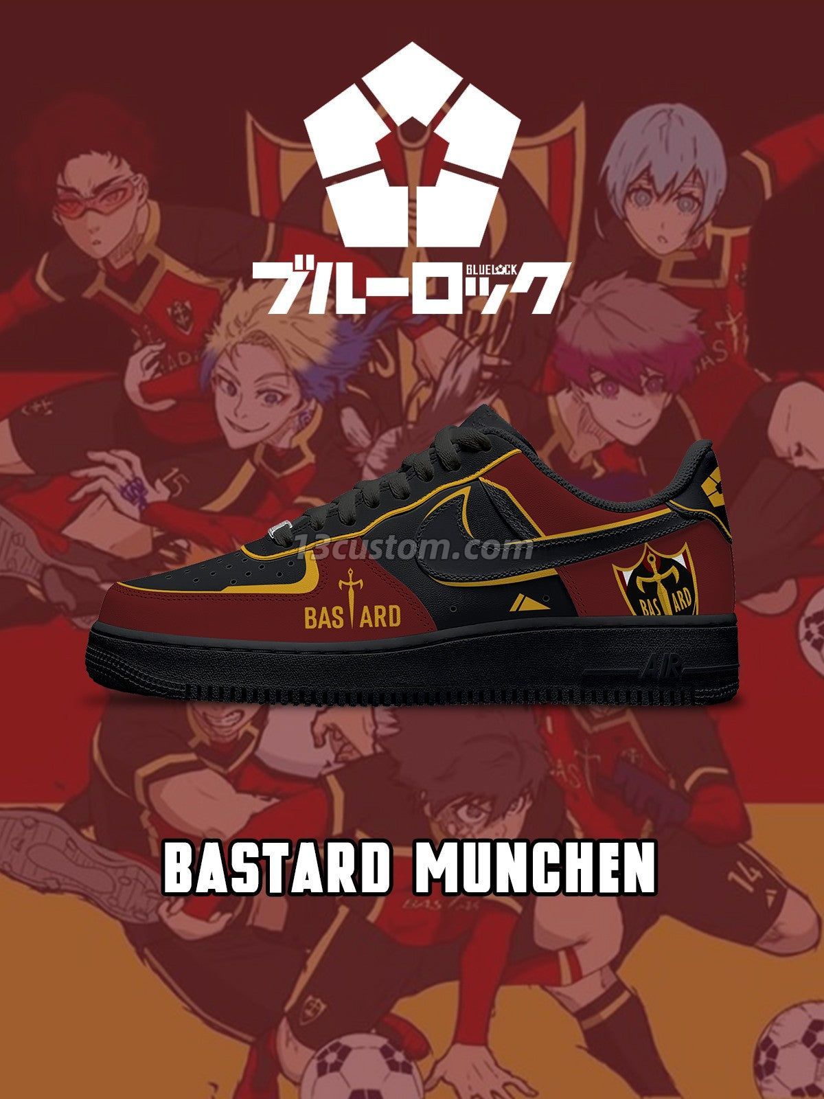 Bastard Munich V.1 Custom Sneakers